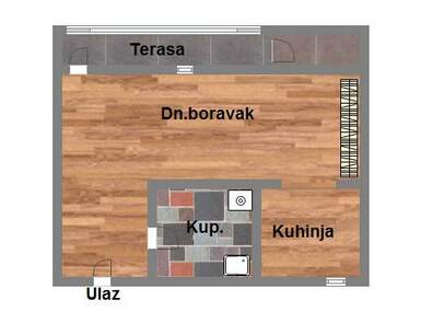 Jednosoban stan, Novi Sad, prodaja, 39m2, 87550e, id920763